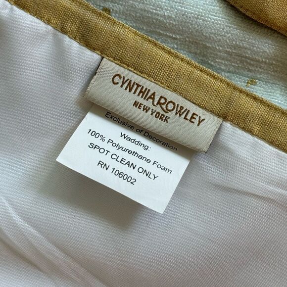 CYNTHIA ROWLEY New York “Hope Peace Joy” Christmas Tree Skirt 50” NWT - Picture 8 of 10